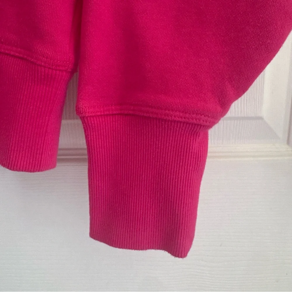 Tommy Hilfiger Sport Pink Logo Hoodie Sweatshirt Women’s Small